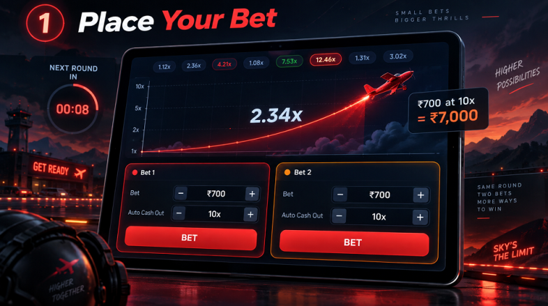 place a bet